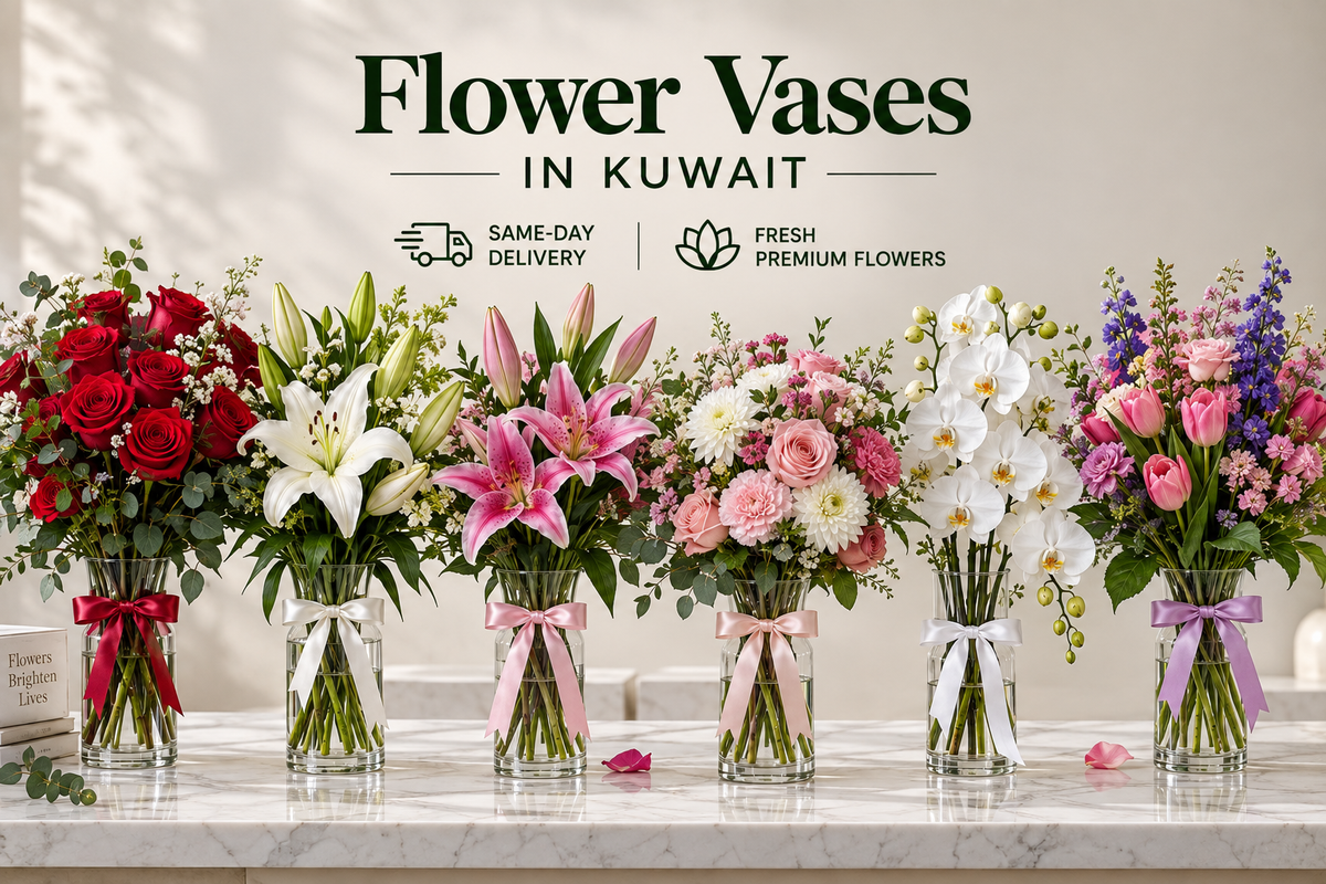 Flower Vases In Kuwait