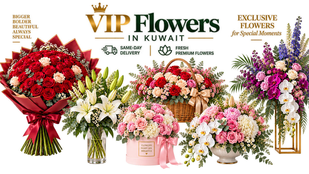 Vip Bouquets In Kuwait