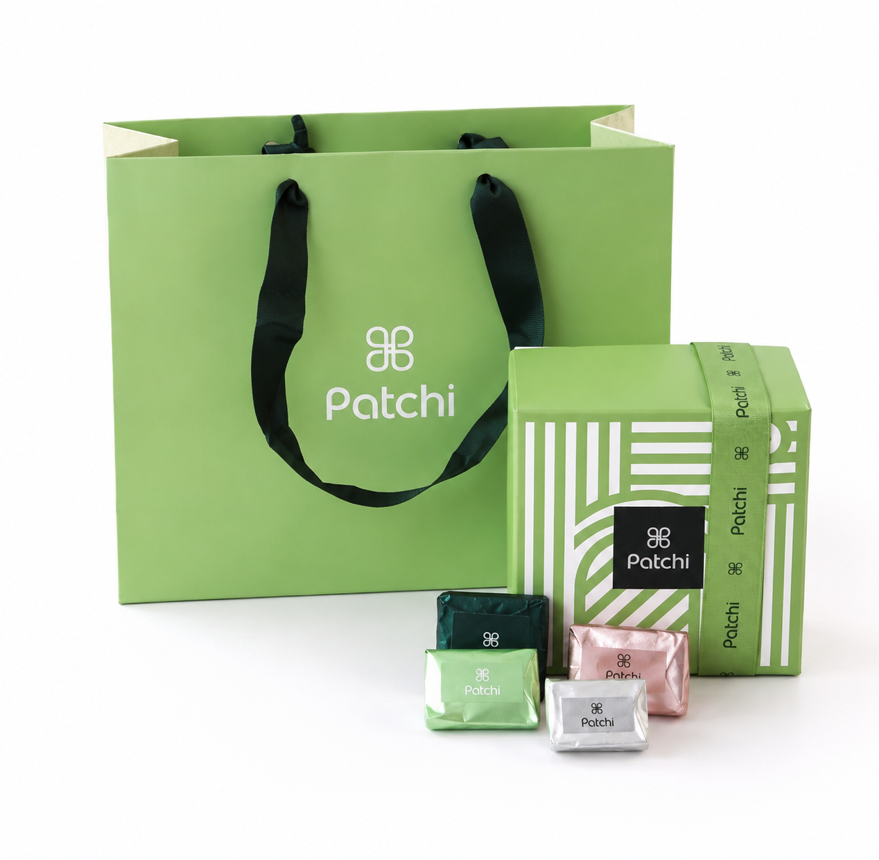 500g Patchi Chocolate Gift Box in signature Patchi packaging, a premium chocolate gift for birthdays, anniversaries and special occasions in Kuwait.