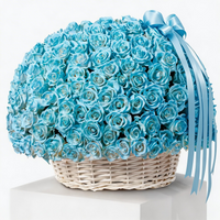 Elegant Basket Arrangement with Roses