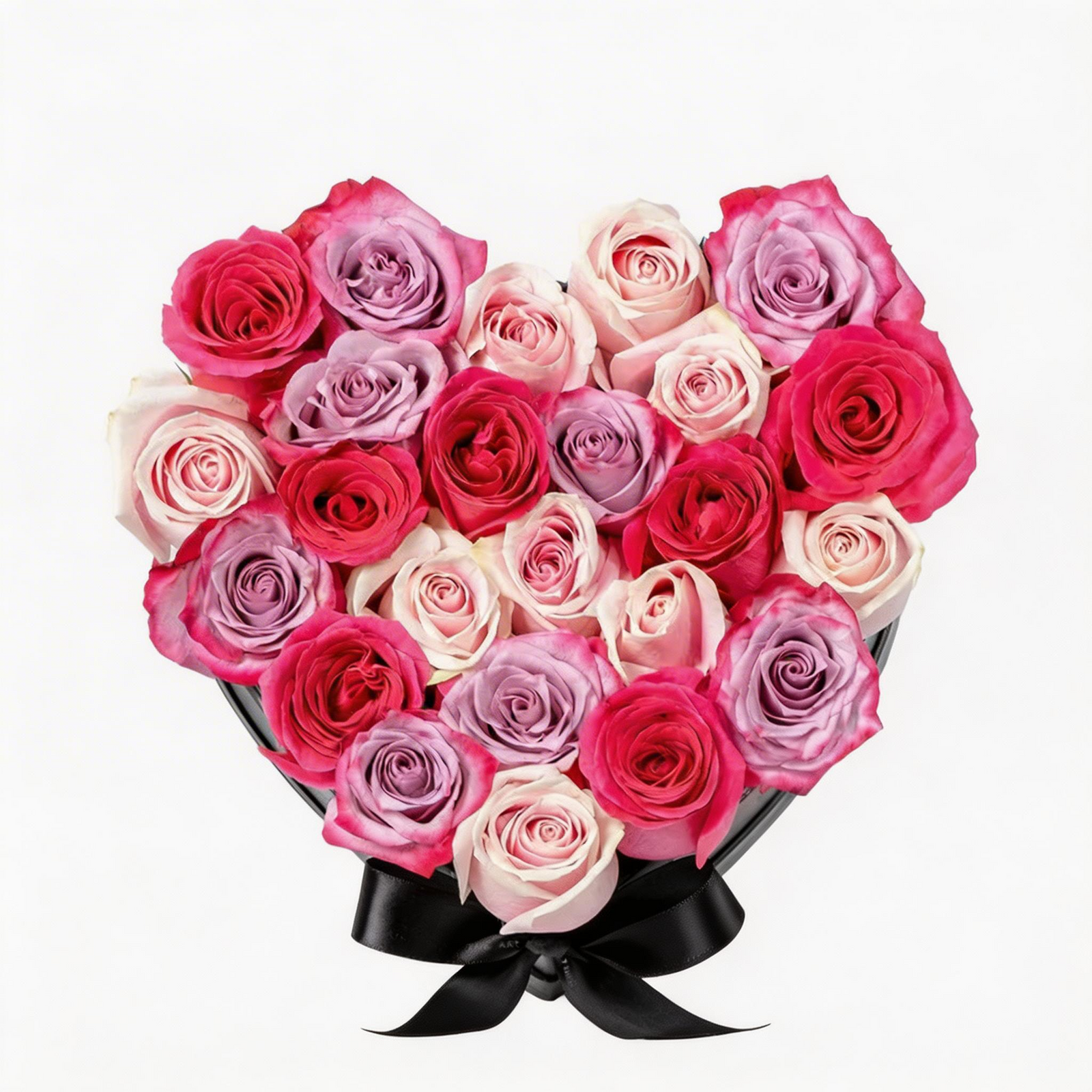 Blush Heart Pink Floral Arrangement