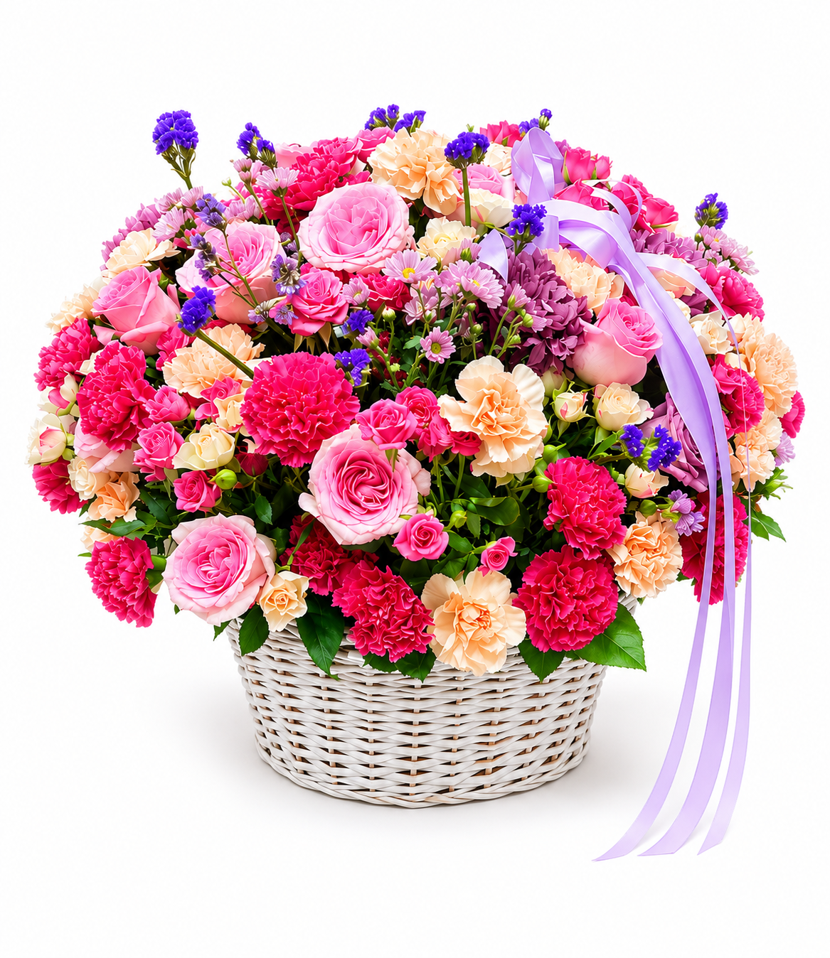 Sweet Blossom Mixed Flower Basket