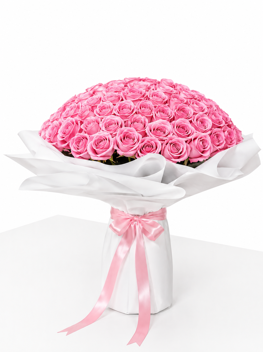 Pink Rose Majesty Bouquet