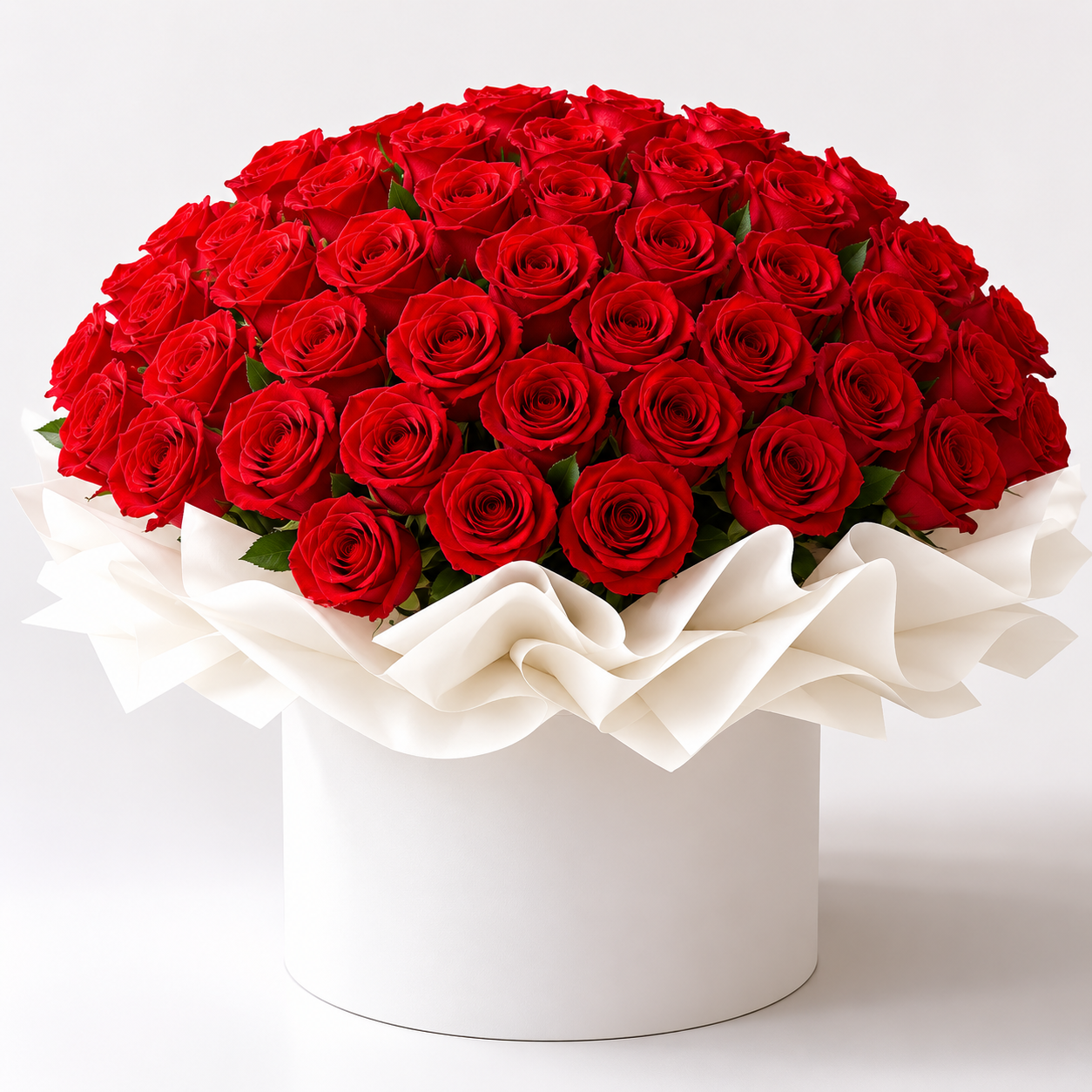 Royal Bloom 100 Roses Collection