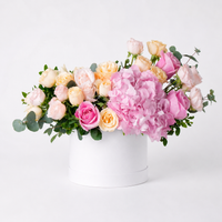 Blush Hydrangea Mixed Floral Box
