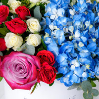 Petite Baby Florence Blue Floral Gift Hamper