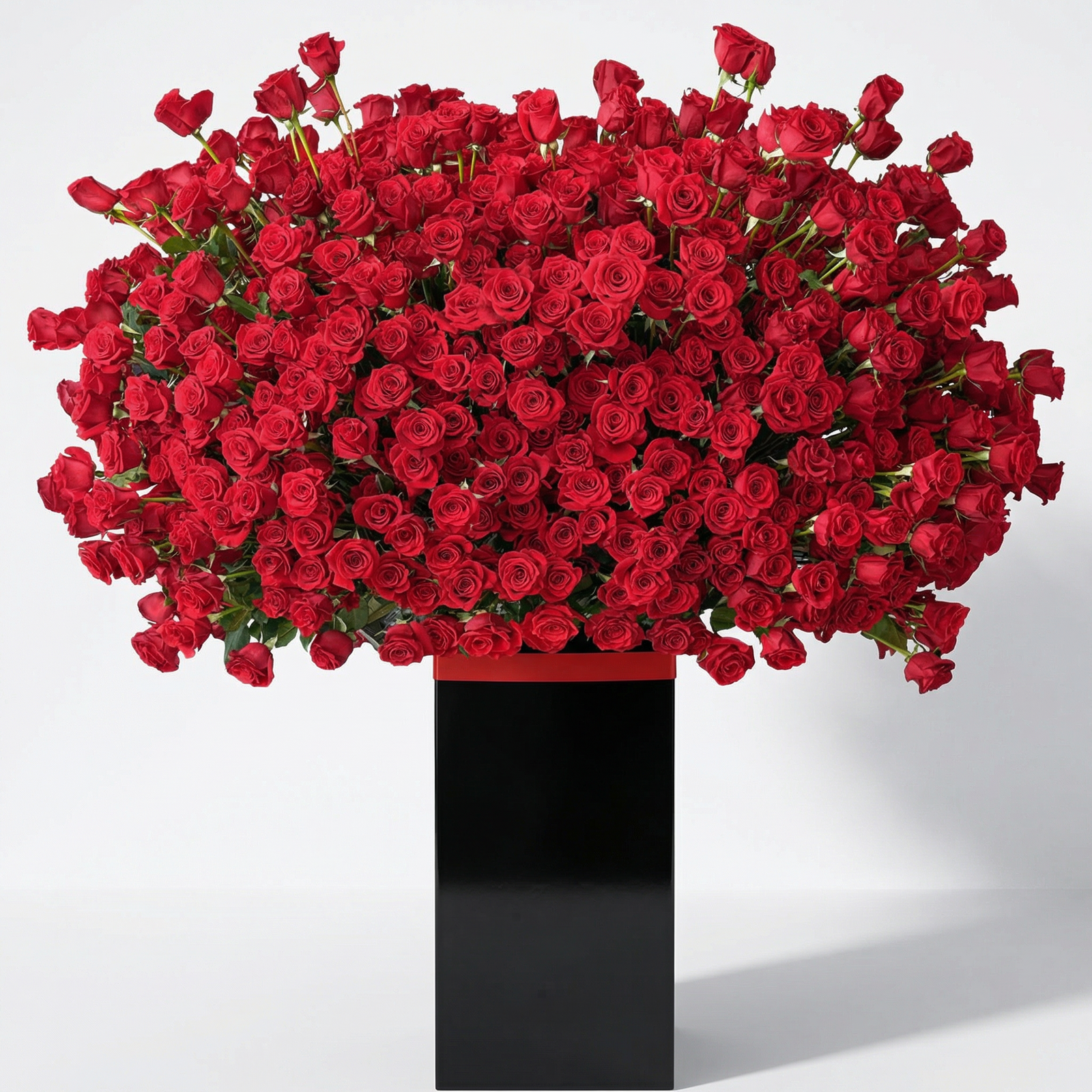999 Red Rose Grand Floral Stand Arrangement