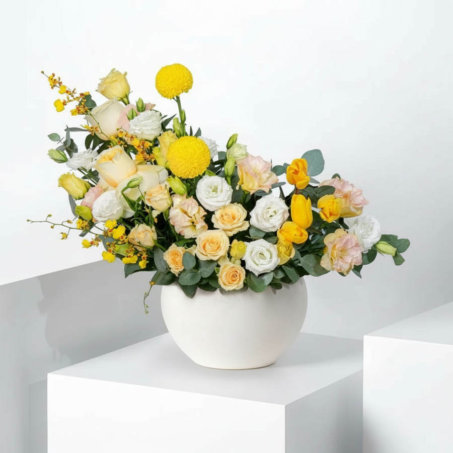 Sunlit Glow Floral Arrangement