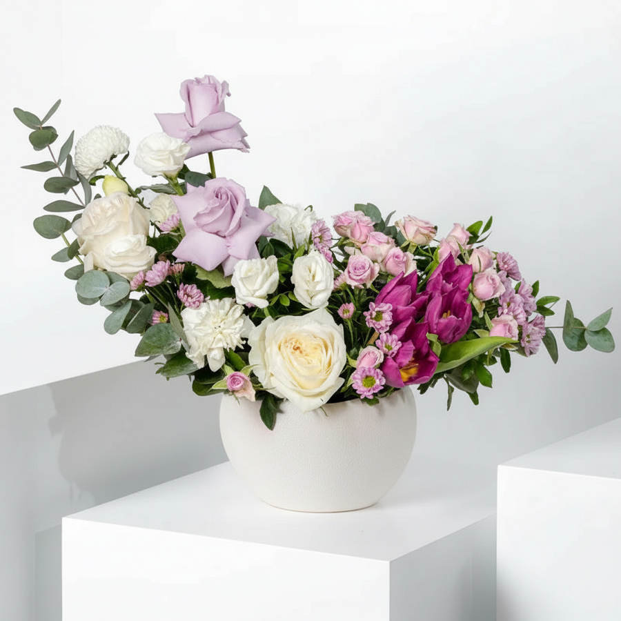 Violet Dusk Floral Arrangement