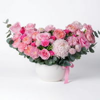 Pink Delight Floral Vase Arrangement