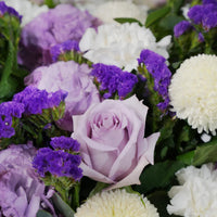 Lilac Elegance Floral Arrangement in Vase