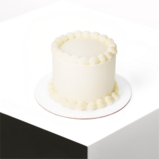 Vanilla Bento Cake – Mini Classic Vanilla Celebration Cake
