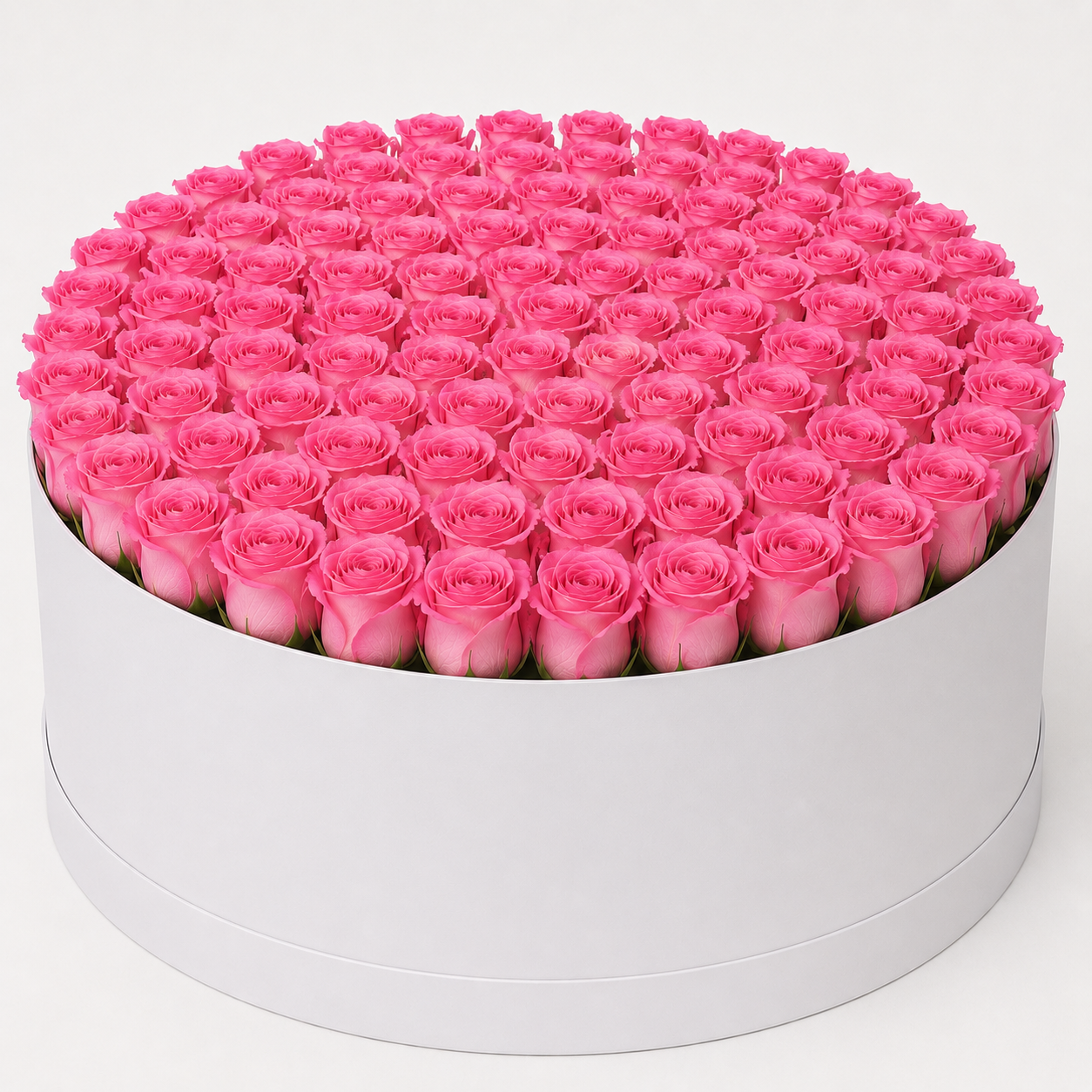  Pink roses flower box, the perfect flower delivery for Mother's Day, Valentine's Day, and every occasion in Kuwait.
