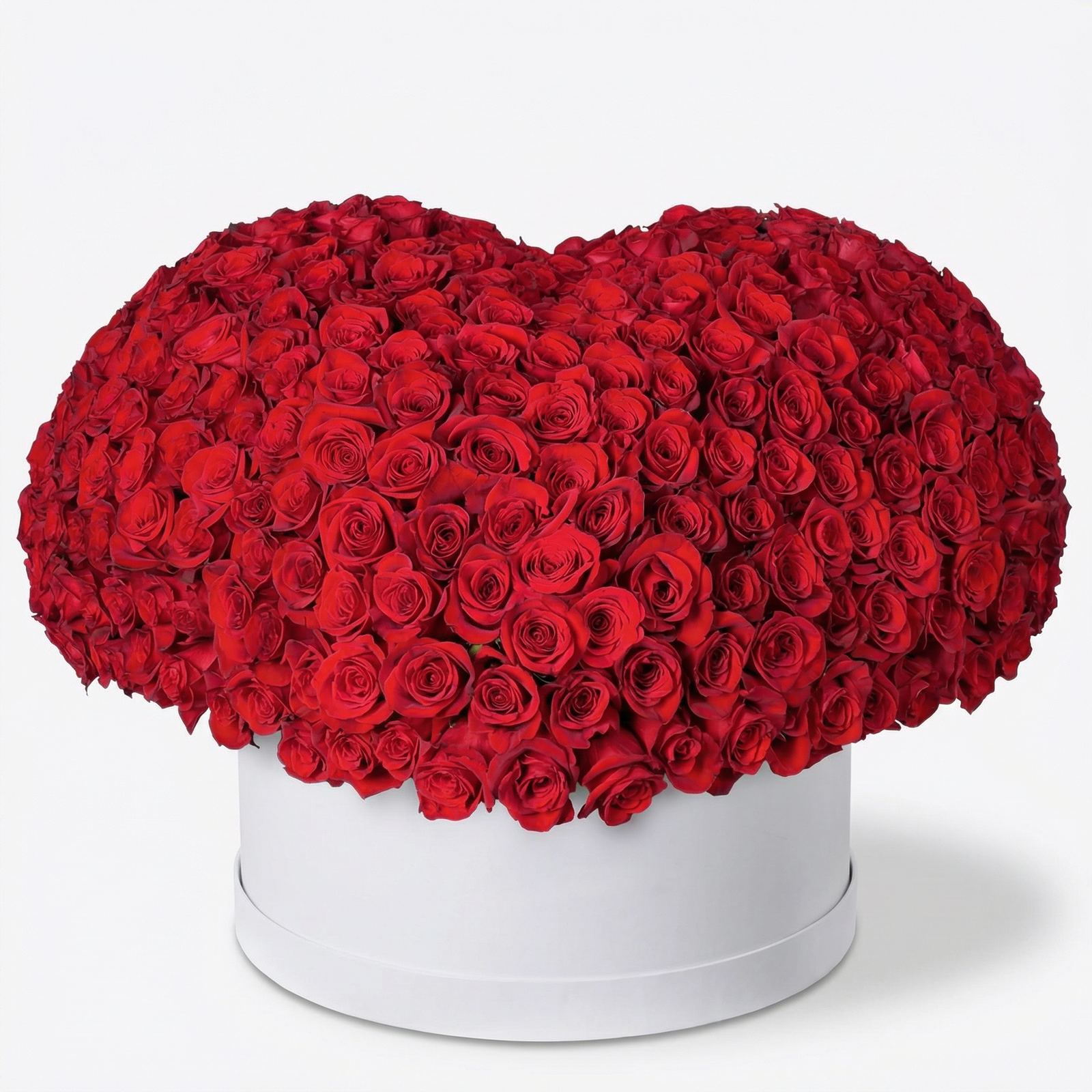 3D Heart of 450-500 Roses