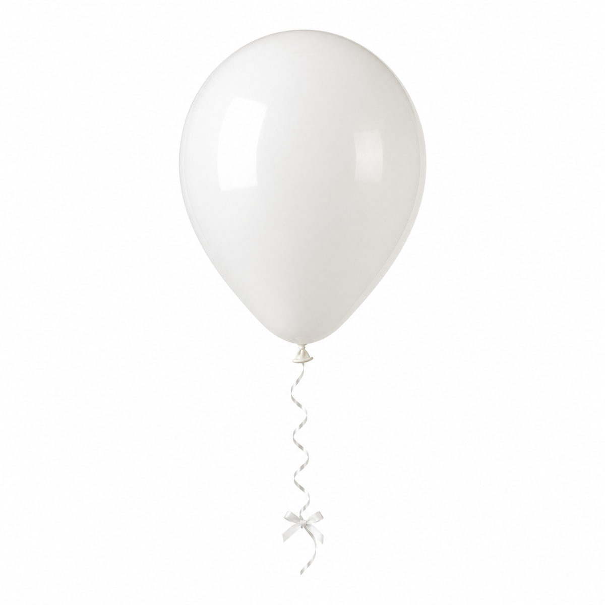 Order white helium balloon online from anywhere for Kuwait delivery