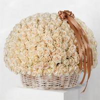 500 Grand Rose Flower Basket